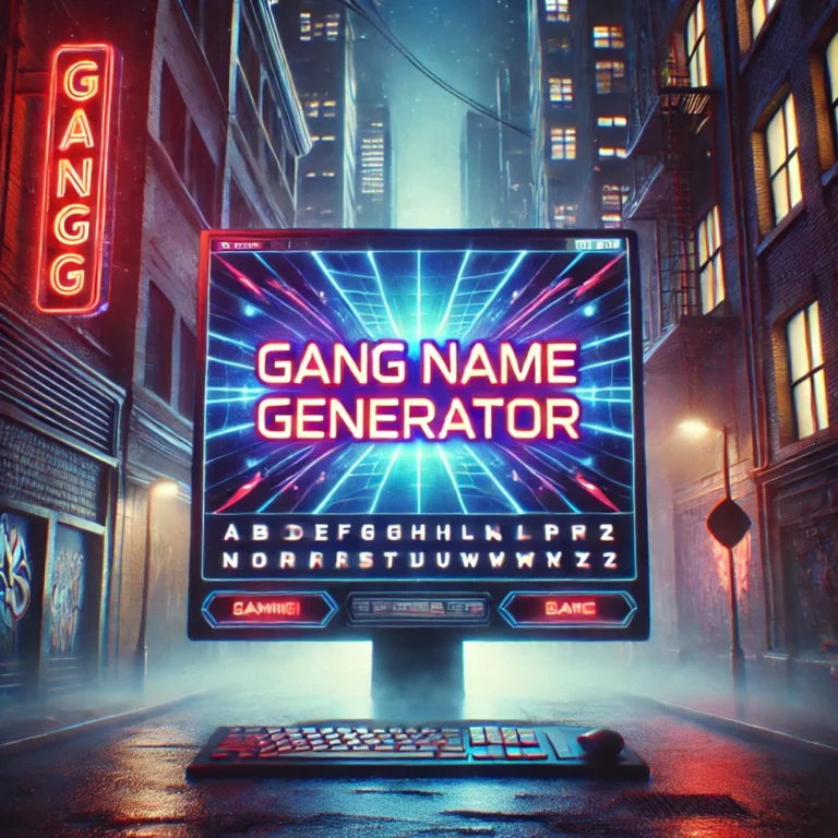 gang name generator