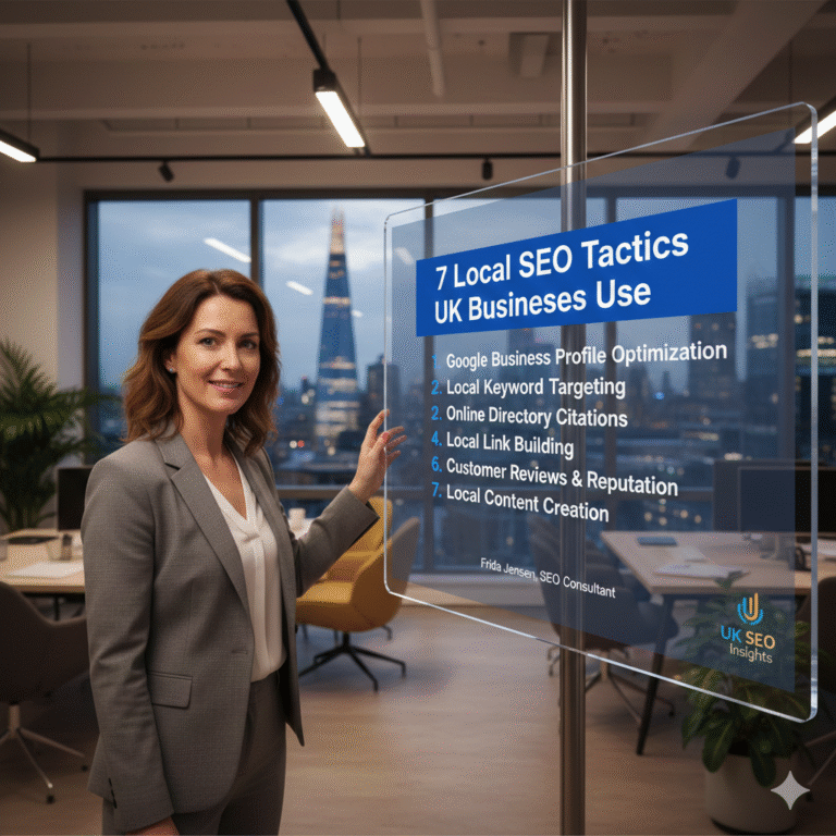 7 Local SEO Tactics UK Businesses Use, Says SEO Consultant